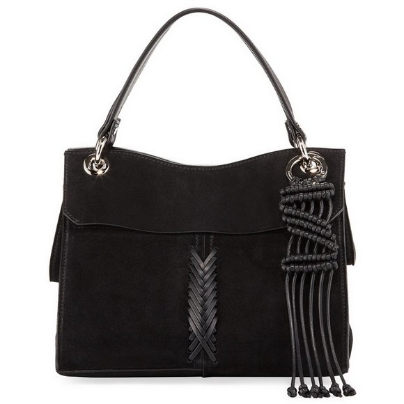 NEW Proenza Schouler Suede Satchel Bag